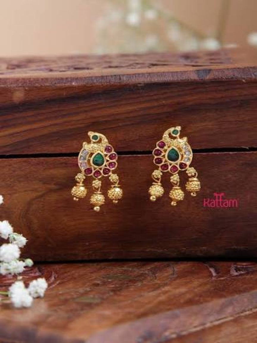 EARINGS IN MEENA STYLE | DESIGN - 3