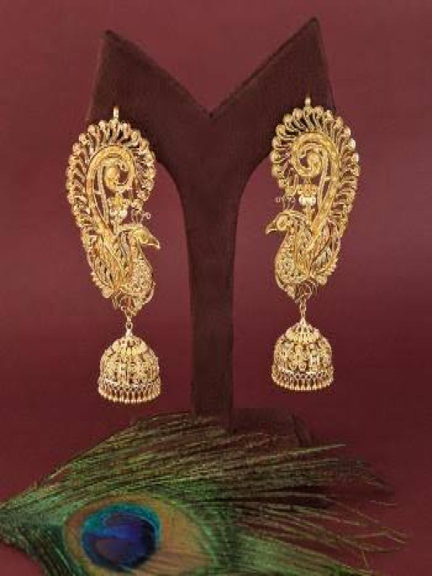 EARINGS IN MEENA STYLE | DESIGN - 3