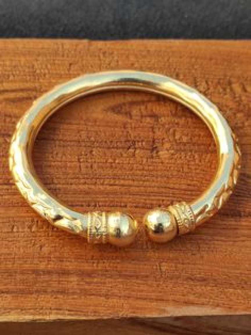 KADA IN BRASS -GOLD KADA STYLE | DESIGN - BK004